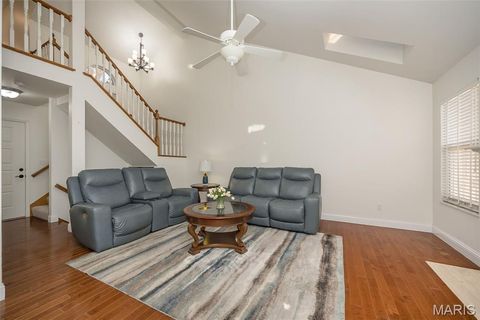 Tiny photo for 1337 Stone Run Drive, Ballwin, MO 63021 (MLS # 25082770)