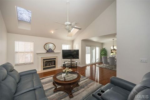 Tiny photo for 1337 Stone Run Drive, Ballwin, MO 63021 (MLS # 25082770)