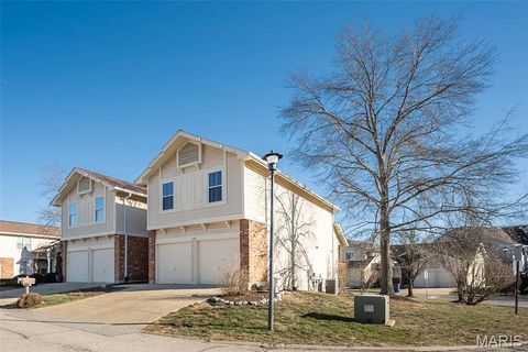 Tiny photo for 1337 Stone Run Drive, Ballwin, MO 63021 (MLS # 25082770)