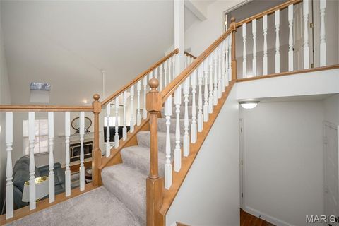 Tiny photo for 1337 Stone Run Drive, Ballwin, MO 63021 (MLS # 25082770)