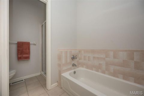 Tiny photo for 1337 Stone Run Drive, Ballwin, MO 63021 (MLS # 25082770)