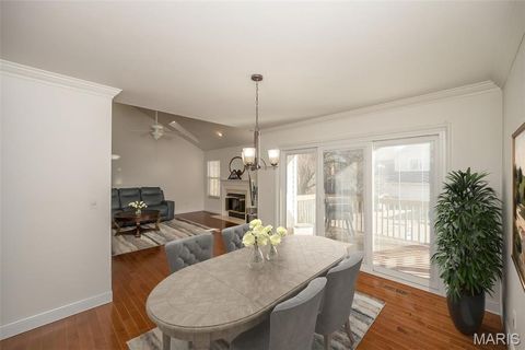 Tiny photo for 1337 Stone Run Drive, Ballwin, MO 63021 (MLS # 25082770)