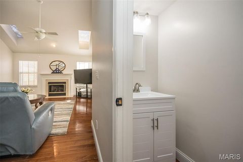 Tiny photo for 1337 Stone Run Drive, Ballwin, MO 63021 (MLS # 25082770)