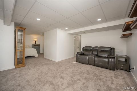 Tiny photo for 1337 Stone Run Drive, Ballwin, MO 63021 (MLS # 25082770)