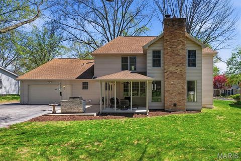 Tiny photo for 14121 Westernmill Drive, Chesterfield, MO 63017 (MLS # 26021765)