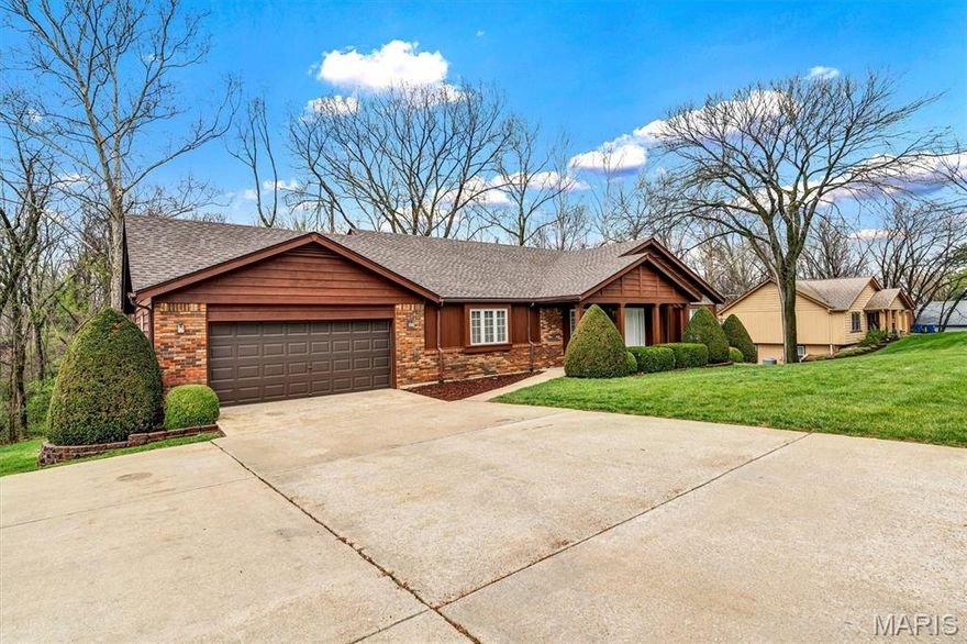 Welcome to 3423 Hilltop Dr, a spacious multi-level home offering approximately 3,400 square feet of fully finished living space, including a walk-out lower level. While the exterior is classic and understated, the interior impresses with a full two-story vaulted ceiling spanning the foyer, stairway, and upper hallway, creating an open, light-filled atmosphere enhanced by wide hallways. Large windows in the kitchen, dining, and living rooms bring in abundant natural light, while the layout includes both a formal living room and a separate family room with a cozy gas fireplace. The kitchen connects seamlessly to a formal dining area and casual breakfast space, with a large deck extending outdoor living. The fully finished walk-out lower level offers additional living space, laundry, bedroom, and a full bath, ideal for guests. With four full bathrooms throughout, convenience is built in. The home includes an attached two-car garage plus a basement walk-out workshop of equal size. Recent updates include a new roof and newer mechanicals, while quality construction and insulation ensure durability, efficiency, and year-round comfort. Information pulled from various sources. Buyer to verify all MLS data.