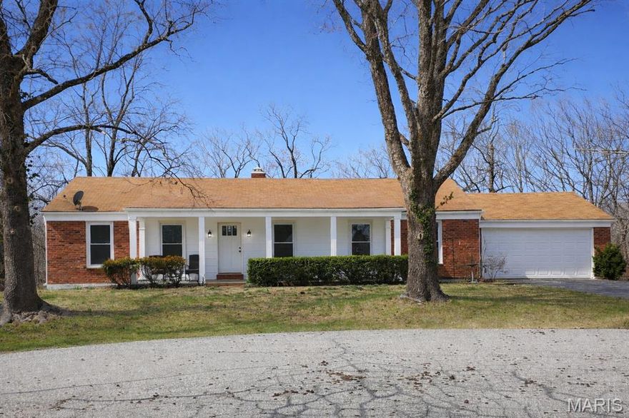 Charming 4-bedroom, 3.5-bath brick ranch situated on nearly ¾ of an acre within city limits—an uncommon opportunity offering both space and convenience. This home provides ample room to grow, with generous living areas inside and an expansive yard ideal for outdoor enjoyment, entertaining, or future customization.

Located in a desirable central location on a quiet dead-end street within a cul-de-sac, the setting offers added privacy while still being close to local amenities. Enjoy both sunrise and sunset views from this beautifully positioned property.

Seller is selling the property as-is and is offering a one-year Choice Ultimate Home Warranty for added peace of mind.