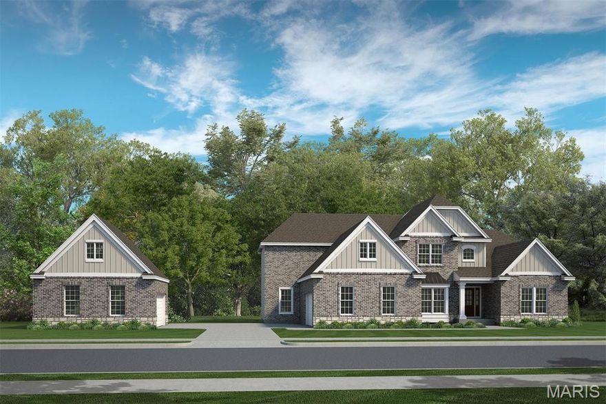 Fischer and Frichtel proudly present luxury new home construction in Cedars Valley, an exclusive neighborhood of homes in the master-planned St. Albans Golf Course community.  This picturesque setting offers 14 stunning homesites, each 1+ Acres and is just minutes from Wildwood Town Center, allowing quick access to shopping, dining and entertainment venues.  Buyers in Cedars Valley will choose from Fischer and Frichtel’s Vista Collection of ranch and 1.5 story homes with open living designs, 4 car auto-court garages and walkout lower levels as standard features.  Floor plans range from approx. 3,328 to 4,109 sq ft.  Additional features include 9 foot ceilings on the main floor, 42-inch gas fireplace, hardwood or LVP flooring in the Kitchen-Breakfast Room-Foyer, double ovens, granite countertops, oversized Kitchen islands, walk in closets, James Hardie siding, 40% required masonry exteriors, exposed aggregate drive-private walk-front porch, Low E windows and more.  Each buyer is paired with a professional design center consultant to assist and guide them through the home selection process as they personalize/customize their home. The Country Club of St. Albans features 2, 18 hole championship golf courses, club dining, an aquatic center, junior programs, tennis courts and an events venue for large gatherings.  Membership in the CCSA is optional for buyers.  Enjoy luxury living in the amazing and exclusive Cedars Valley in St. Albans.