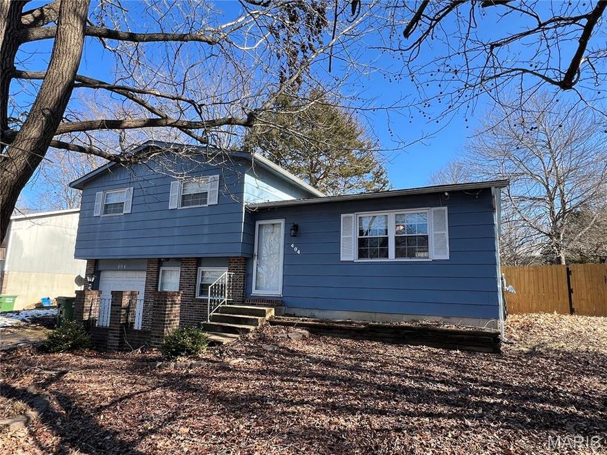 This spacious tri-level home features nearly 1,500 square feet of living space, offering 3 bedrooms and 2 bathrooms. The main level provides a bright and open layout, combining the living room, dining room, and kitchen. From the kitchen, you can access a large backyard that features a deck, a storage building, and a newer privacy fence, making it an ideal space for children and pets. The upper level includes a well-sized primary suite with a full bathroom, along with two guest bedrooms and an additional hallway bathroom. The lower level offers a finished versatile space currently used as an office, which could easily serve as a workout room, playroom, or second living area. Additionally, the home includes a one-car garage and a dedicated laundry/mechanical room. The property is situated in an excellent neighborhood with convenient access to local schools, shopping, and parks. Call and schedule your private showing today!