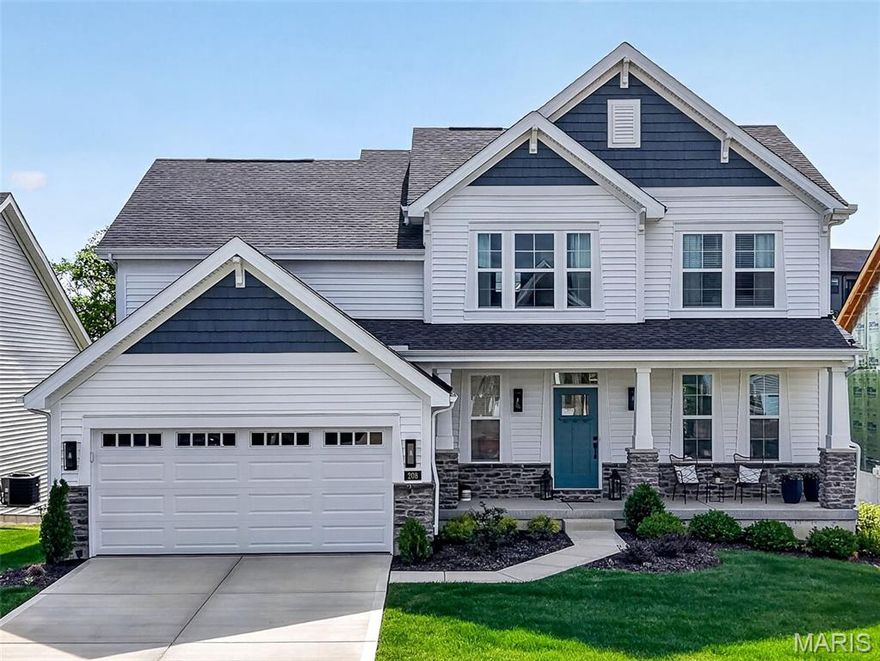 Welcome home to refined comfort and effortless family living in the highly sought-after Inverness subdivision. This stunning Fischer Homes Avery model offers a thoughtfully designed multi-level floorplan where luxury meets everyday warmth.
From the moment you step inside, soaring ceilings in the grand great room create an airy, light-filled centerpiece perfect for gathering with loved ones or entertaining guests. The open-concept layout flows beautifully into the spacious chef-inspired kitchen, featuring an elevated backsplash, abundant cabinetry, and room for everything from busy weekday breakfasts to holiday celebrations.
Designed with today’s lifestyle in mind, you’ll love the private pocket office for working from home or managing family schedules, along with a functional mud room complete with custom storage organizer to keep life beautifully in order.
Downstairs, the inviting rec room is ready for unforgettable family movie nights, game days, or cozy sleepovers with friends. Throughout the home, pretty designer light fixtures add charm and elegance, while Alexa-powered window shades bring modern convenience at the touch of a voice command.
Luxury vinyl plank flooring adds both style and durability, making this home as practical as it is beautiful.
This is more than a home—it’s where elevated living and cherished family moments come together in one exceptional address.