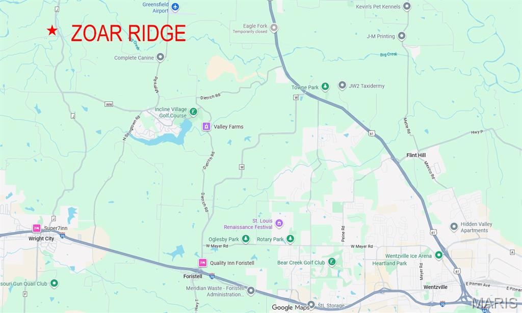 Zoar Ridge Estates - Land