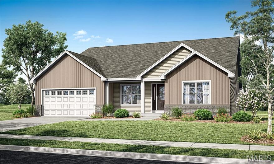 This 4 Bedroom, 2 Bath Ranch Style Home is Under Construction & will be completed in July.  Features in this 4 Bedroom Home Include 9' Ceilings, Laminate Floors in the Foyer, Great room, Kitchen & Breakfast room, Can Lighting & Open Stairs w/ Iron Spindles.  The Kitchen has 42" White, Soft Close Cabinets, an Oversized Island w/ Overhang for seating, Stainless Appliances, Under Cabinet Lighting & Quartz Kitchen Countertops.  The Primary Suite has a 5' Shower w/ Seat & w/ Transom Window above, a Freestanding Tub, Double Bowl, Adult Hght. Vanities w/ Wave Bowls, a Large Walk in Closet, a Linen Closet & a Separate Water Closet. Other Features Include 2 Panel Doors, Matte Black Hardware, 5 1/4" Base, 3 1/4" Door Casing, Moen Matte Black Faucets, Rough In for a Future Bath in the LL, Egress Window, an 18' w x 14' d Patio & a Fully Sodded Yard.