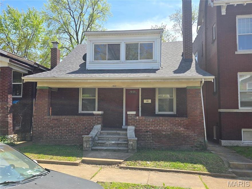 Welcome to this single family home in Dutchtown. Would be a perfect first time home or a nice rental for an investor to add to their portfolio. Fresh paint throughout the entire house. New flooring, cabinets, and appliances in the kitchen. Furnace is only a year old and the roof is only 2 years old. Enjoy the covered deck in back to grill and entertain. Also, right around the corner from Ted Drewes on South Grand. Agent/owner. Selling as-is, will not do any repairs or inspections.