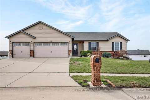 Tiny photo for 207 Rolling Rock Creek Drive, Wentzville, MO 63385 (MLS # 26017008)