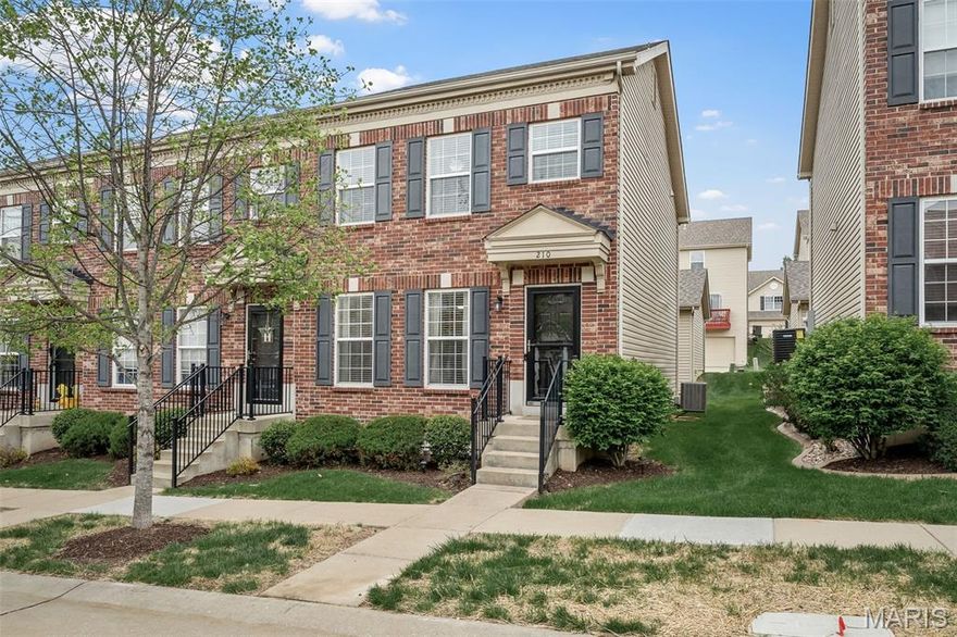 Stop the car... this is the one you’ve been waiting for! Ideally located near trendy Cottleville, shopping, and major highways for easy access throughout the area.

This beautiful end-unit condo combines stylish updates, smart improvements, and true move-in-ready condition, making it stand out from the moment you walk in. The interior has been thoughtfully refreshed throughout. Main floor upgrades include luxury vinyl flooring, taller baseboards, neutral paint, updated lighting, and upgraded door hardware and hinges.

Upstairs, the laundry closet has been enhanced with floating shelves for added convenience, while the full bath has been updated with painted cabinetry and new hardware. The primary closet has also been reconfigured for improved everyday function, and the upper level continues the fresh, cohesive feel with neutral paint and updated hardware throughout.

With nearly 1,300 square feet above grade, the unfinished basement is ready for your finishing touches. This home also features a quaint yard and a rare two-car garage, offering the space and functionality buyers want without the project list.

The HOA recently replaced the roof, providing added peace of mind for the next owner.

A rare find in the heart of St. Peters, this home offers low-maintenance living near shopping, dining, parks, and commuter routes in one of St. Charles County’s most convenient locations.

Clean, updated, and exceptionally well cared for, this is an opportunity you won’t want to miss!