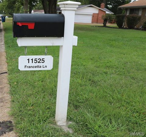 11525 Francetta Lane Spanish Lake MO 63138
