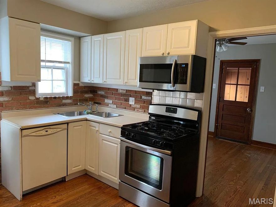 Charming Brick Bungalow with Finished Basement & Expansive Backyard!

Discover this move-in-ready, 968 sq. ft. single-family home perfectly situated in the heart of Florissant. Combining classic curb appeal with versatile living spaces, this 2-bedroom, 2-bathroom home offers a clean, updated canvas for its next owners.

Classic Comfort: The main level features beautiful, original hardwood flooring throughout the bedrooms and living areas, complemented by fresh neutral paint and updated ceiling fans.

Bonus Living Space: Step into the bright, wood-paneled sunroom—perfect for a morning coffee nook, home office, or hobby space.

Finished Lower Level: The expansive basement is a standout feature, offering a large recreation room with durable wood-look flooring, a dedicated storage/laundry area, and a second full bathroom with a walk-in shower.

Outdoor Living: Situated on a generous lot, the fully fenced backyard is an outdoor enthusiast’s dream. It includes a level lawn, a concrete patio for grilling, and a storage shed for your garden tools.

Garage & Workshop: The attached deep-bay garage provides secure parking and additional wall-mounted storage/workspace options.

Located at 1015 S. New Florissant Rd, you are minutes away from local parks, shopping, and dining, with easy access to major thoroughfares for a quick commute around the St. Louis area.

Current Monthly Income at $1,310.