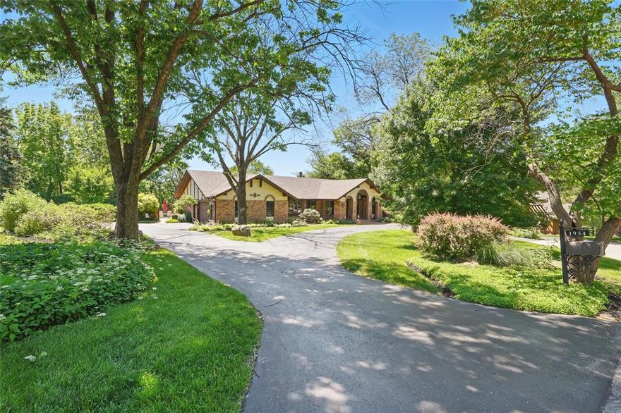 Open the door to your own private Oasis! Located in a mature Kirkwood neighborhood, this beauty has been owned, cherished, and improved by the same family for 50 years! There is so much to love in this expansive ranch - it checks all the boxes and so much more: set on .6 acre and backing to the Frank Lloyd Wright House in Ebsworth Park, gorgeous pool, landscaping, and room to roam; custom kitchen with cherry cabinetry, Cambria counters, stainless steel appliances, and center island; Primary suite with newer bath, steam shower, dressing room, TWO walk-in closets, and a private deck overlooking the pool and yard; generous family areas with living room and dining room combination, handsome family room with gas fireplace (with remote!); extra sun room/art studio with a full view of the gang in the pool; main floor laundry; half bath by the pool door and a third full bath in the lower level close to the stairway to the pool; 4th bedroom in the walk-out basement, along with a great room for a home gym, LL recreation room and the dry sauna; around the pool are several covered patios, and a grill patio; and the extras make everything even better - beamed ceilings, wood crown molding, custom stained glass in several doors (some designed by Russell Kraus who owned the adjacent home in the Park), Andersen windows, Sonos sound system, closet systems in all main floor closets, wonderful Craftsman touches throughout, and a brand NEW roof! Come make this special offering your own resort!