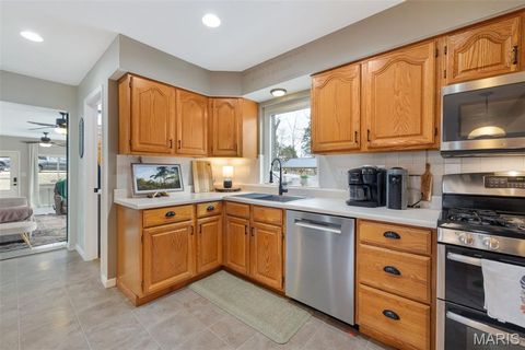 Tiny photo for 1956 Woodland Court, Wentzville, MO 63385 (MLS # 26010686)