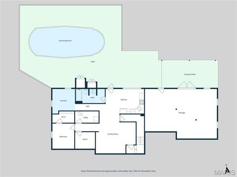 Tiny photo for 11771 Kingston Drive, Festus, MO 63028 (MLS # 26029295)