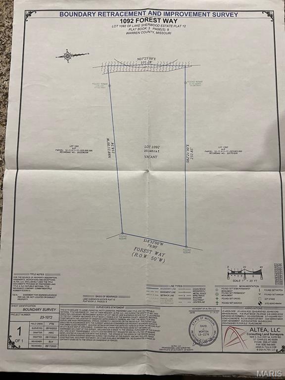 Lake Sherwood Estates - Land