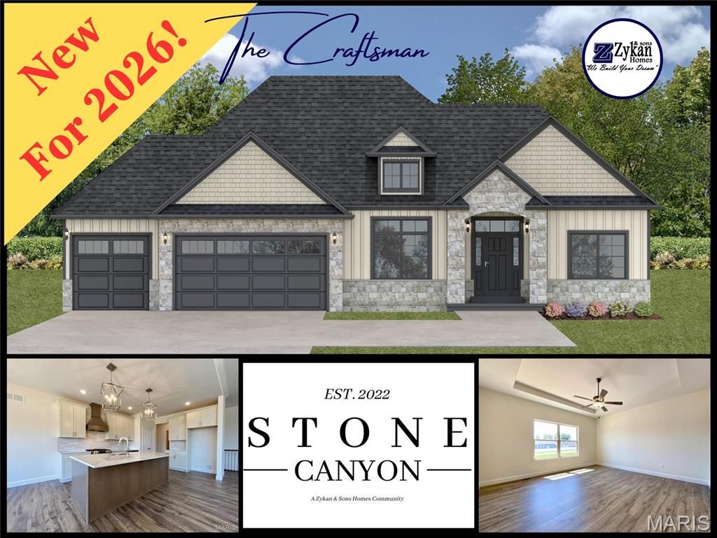 Photo of 1 Craftsman @ Stone Canyon Ln, Foristell, MO 63348 (MLS # 26025860)