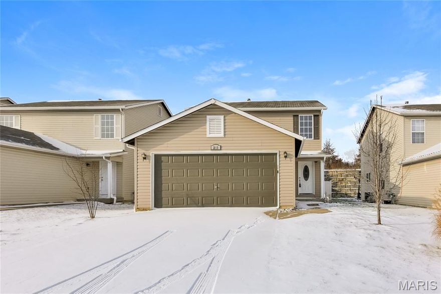 This spacious 4 -bedroom, 3-bath home offers a flexible floorplan to stretch out in. A bright main living area flows into the kitchen and dining space for easy entertaining. A main level bedroom and full bath provide excellent flexibility for a home office, secondary primary bedroom or multigenerational living. Upstairs, there are three generously sized bedrooms, including a primary bedroom suite. With bright living spaces, a practical floor plan and an attached garage, this home offers comfort and convenience in a desirable Wentzville location.