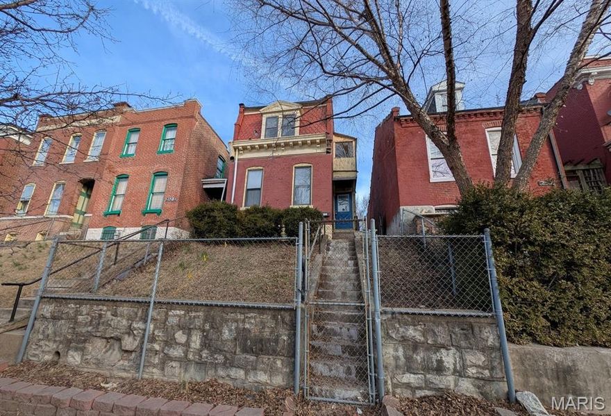 Outstanding renovation potential! Located at 2121 Chippewa in St. Louis, this 2-bedroom, 1 and a half-bathroom home offers a great opportunity for investors or buyers looking to restore and customize a classic city property. The front entry opens into a small foyer that leads to the living room, dining room, kitchen, and a convenient half bathroom on the main floor. Upstairs, you’ll find two bedrooms and a full bathroom, providing a functional layout ready for your vision and updates. Situated along the Chippewa corridor in South St. Louis, this property is surrounded by historic brick homes, established neighborhoods, and convenient city amenities. The area offers easy access to local restaurants, shops, and everyday conveniences, as well as nearby parks, walking trails, and community spaces. With close proximity to major roadways, downtown St. Louis, and popular entertainment districts, this location provides strong appeal for homeowners and investors alike. Bring your ideas and transform this property into a great investment or future residence! ALL information is deemed reliable but is not guaranteed and should be verified by the buyer and/or buyers agent before making an offer.