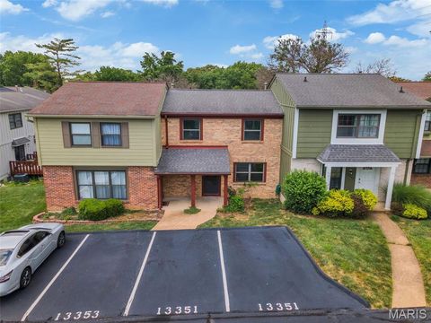 Tiny photo for 13351 Hiddencrest Lane, Ballwin, MO 63021 (MLS # 25067455)