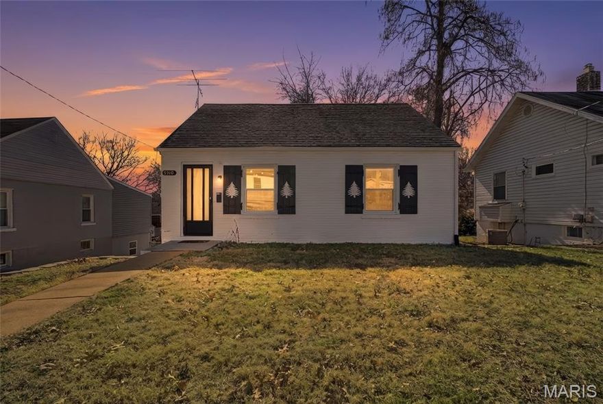 Welcome to 8710 Ezra Ave! This well-kept 2-bedroom, 1.5-bath home offers comfortable living with room to grow. The main level features a bright living area, spacious bedrooms, and a convenient half bath in the basement. The walkout basement provides excellent potential to finish and create additional living space — perfect for a family room, home office, or extra sleeping area. Move-in ready with great upside opportunity. Conveniently located near shopping, restaurants, and major highways.Don’t miss this solid home with future value built in!