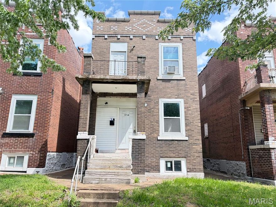 Ready for your next investment opportunity with most of the cap ex already done? This is a great chance to finish a project that has already undergone many extensive updates including full PVC plumbing (including sewer lateral), new HVAC, new Water Heater, new roof, AND new electrical. It's already been converted from a duplex to a single family with a bedroom on the main level, and the other three upstairs. 2 full bathrooms, one on each floor. Some newer windows. Newer appliances. Finish off the interior and ready to re-list!