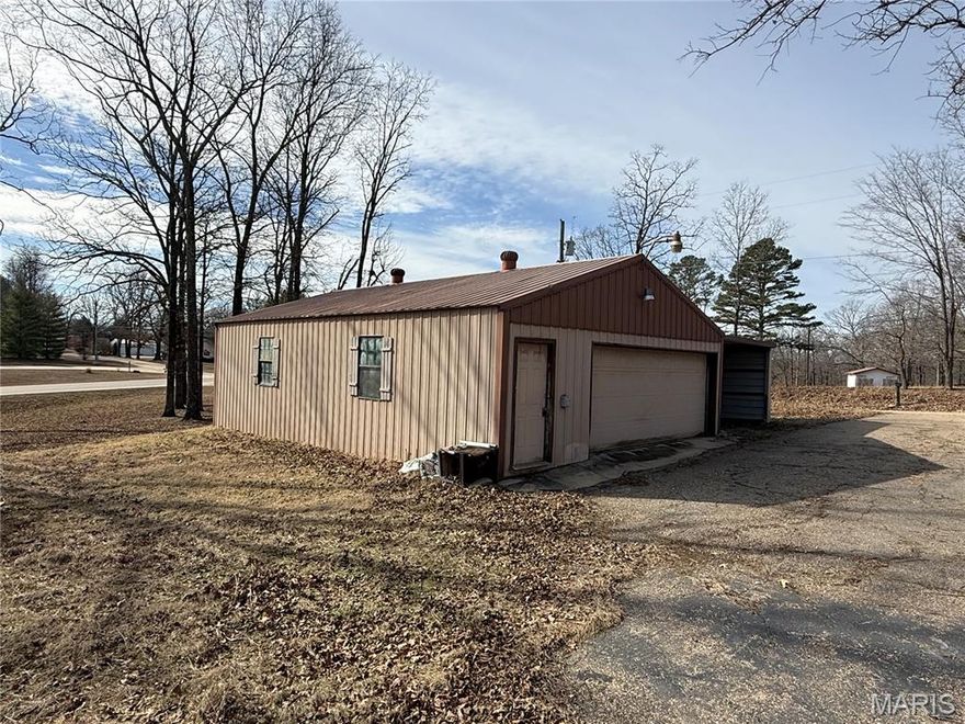 Located just minutes from Wappapello Lake and the beautiful Mark Twain National Forest, this versatile .83 +/- acre property offers endless possibilities in one of Southeast Missouri’s most desirable recreational areas. Whether you’re searching for a private homesite, weekend getaway, camper setup, income-producing rental opportunity, or even a small business location, this tract is ready for your vision. The property features a spacious shop building that is already plumbed for a bathroom, along with an additional smaller building that is also plumbed for a bathroom—providing flexibility for storage, guest space, office use, or future living quarters. Utilities are in place, including county water, a 1,000-gallon concrete septic tank, and 200-amp electric service, saving you time and expense as you plan your next steps. With close access to boating, fishing, hunting, and hiking, this property offers the perfect combination of convenience, recreation, and investment potential in the heart of Wappapello.