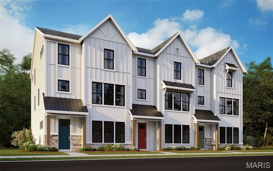 New construction by Fischer Homes in the beautiful Wildhorse Village community, featuring the stunning Clifton design. This condo design offers 3 bedrooms 3 full baths, and 1 half baths. The main level showcases an open-concept layout where spacious kitchens with large pantry storage connect flexible dining areas to light-filled family rooms. The upper level provides private retreats with an owner's suite featuring an en-suite bath, plus two additional bedrooms, a full bath, and a conveniently located laundry room. This home combines smart vertical design with thoughtful customization options, creating modern functionality with versatile living spaces tailored to your lifestyle. The spacious 2-bay garage completes this exceptional home.