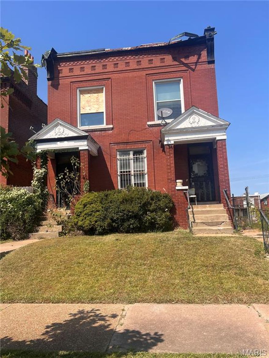The house has been totally gutted.   Start with a new floor plan,and work wonders.   Turn this old classic into a single family of restore to a 2 family unit. Sold as is , no concessions.  Special Sale Contracts only!