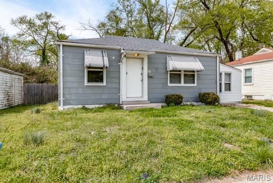 Welcome Home to this modern and  newly renovated home in Ferguson!!  Upon entry you will notice the new  plank flooring, new lighting and a warm new paint color throughout! The bathroom has been completely updated as well. There is nothing left to do but move in!   This home would be perfect to add to your rental portfolio or for a first time homebuyer!!!