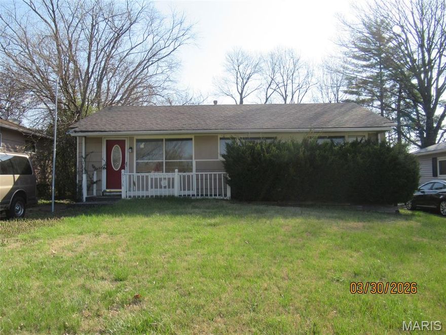 Attention Investors! Opportunity is knockin! Offered As-Is - Where-is. 3 bed, 2 bath home ready for rehab. Seller to make no repairs, or provide any inspections. Utilities not on, bring a flashlght!