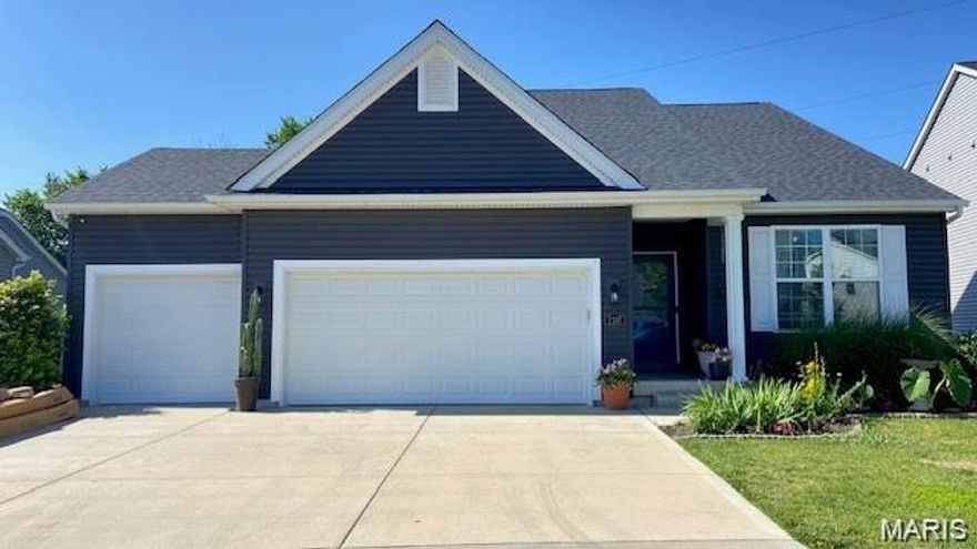 Step into this stunning home and be greeted by an expansive Great Room that flows seamlessly into the dining area and gourmet kitchen. Featuring elegant 42-inch cabinets, sleek stainless steel appliances, an oversized island, and a spacious pantry, this kitchen is perfect for entertaining or family gatherings. 
This home boasts four spacious bedrooms, all equipped with fantastic closet organizers. The primary suite is a true retreat, complete with a luxurious full bath and a generous walk-in closet. Ascend to the second story to find the delightful Eagles Nest loft, which offers a versatile fourth bedroom and a breathtaking office space—your personal sanctuary for work or creativity. The lower level unfolds into a spacious recreational room, with a roughed-in bathroom and the potential for a fifth bedroom, making it ideal for guests or family fun. Zoned HVAC.  Step outside into your private backyard oasis! The completely fenced space features a spacious pergola covering large patio, perfect for hosting gatherings or enjoying peaceful moments in a serene setting. Built in 2019 and a new roof in 2025, this house is ready for you to call it home. No need to build when you have it all right here.  Make your appointment today! Thank you for showing!