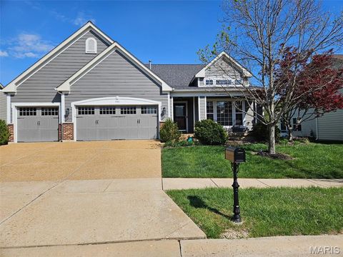 Photo of 543 Coachgate Court, Ballwin, MO 63021 (MLS # 26021795)