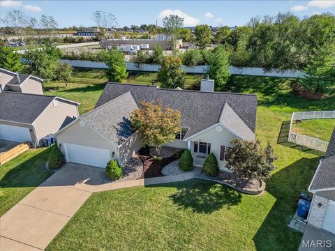 Tiny photo for 136 Brookshire Creek Drive, Wentzville, MO 63385 (MLS # 25068023)