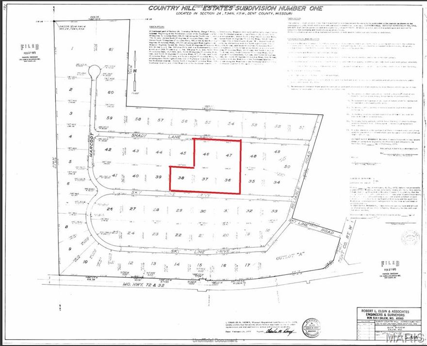Located just east of Salem in an established subdivision, this 5-acre parcel offers a peaceful, wooded setting with convenient access to town. Electric near by and high-speed internet are available, and the chip-and-seal road ensures easy maintenance. With access from two county roads CR 4253/ 4255 and multiple potential building sites, this property is perfect for your dream home. Endless possibilities await! Sale includes LOTS 36,37,38,46,47  -agent owned.