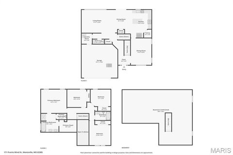 Tiny photo for 171 Prairie Wind Drive, Wentzville, MO 63385 (MLS # 25076669)