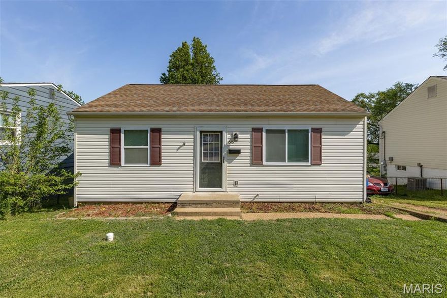 Welcome home to this cozy home right in the heart of De Soto. This two bed one bath home makes the most of its size with a bright open feel and inviting spaces. You will love the spacious kitchen with plenty of cabinet storage. Outside, enjoy the fully fenced in yard and patio area perfect for relaxing evenings this summer. As a added storage bonus the detached garage is good for extra storage or parking. This home check the boxes with its location and functionality. Don't miss out on the opportunity to make this your home.