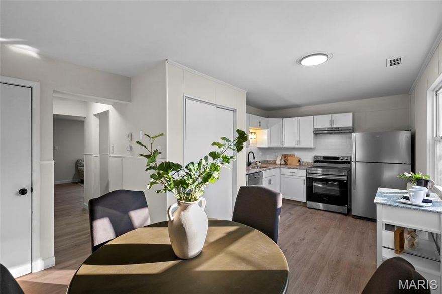 Updated 3-Bedroom Townhouse with Finished Basement in Arnold (63010)!

Welcome to 2216 Jackson Drive in Arnold, a move-in ready 3-bedroom, 2-bath townhouse offering comfortable living with modern updates and additional finished space in the 63010 area near shopping, dining, and commuter routes.

The main level features approximately 660 square feet with fresh paint, new flooring, and updated lighting that create a bright and clean feel. The kitchen has been refreshed with new countertops, a subway tile backsplash, brand-new appliances, and updated fixtures, providing a functional space for everyday cooking and gatherings.

Upstairs, the bedrooms offer flexible use for sleeping, guests, or work-from-home space.

The finished basement adds additional living space, suitable for a recreation room, workspace, or storage.

Recent improvements include:

• Electrical and plumbing updates
• Repaired windows
• New HVAC condenser
• New smoke and carbon monoxide detectors

Exterior improvements include landscaping updates, gutter repairs, and tuckpointing, adding to the overall maintenance and upkeep of the property.

Conveniently located in Arnold, Missouri (63010) with access to nearby retail, dining, parks, and commuter routes, this townhouse offers practical living with recent updates already completed.

If you're looking for an updated townhouse in Arnold with additional finished basement space, this home is ready to explore.