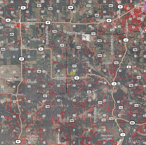 Tiny photo for 0 Russell Rd. (Tract 6 - 26+/- Acres), Troy, MO 63379 (MLS # 26060033)