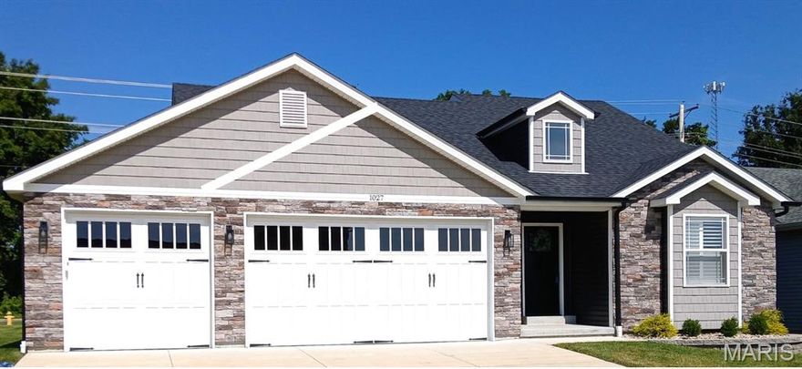 Home is currently under construction, a rare opportunity to choose your finishes to truly make it your own. Welcome to this beautiful custom-built 3-bed, 2-bath ranch with an oversized 3-car garage, perfectly situated in the highly desirable Raintree Plantation. Inside, you’ll find numerous upgrades that combine elegance with function, quartz countertops, a large center island, stainless steel appliances, 42-inch cabinetry, and a spacious vaulted floor plan that welcomes natural light. The inviting fireplace creates the perfect spot to relax, while the 12x12 covered deck offers views overlooking the 18th fairway. The open oak stairwell with black spindles and laminate plank flooring throughout the main living area add modern sophistication. The lower level, lookout windows, and rough-in plumbing, provides the option to add another bedroom or create the entertainment space of your dreams. Curb appeal abounds with upgraded vertical siding, stone dormer with a 2' extension to depth of garage, and striking North Hampton garage doors with windows—a look sure to make your home stand out. Raintree offers resort-style amenities including a golf course, swimming pool, white sand beach, water skiing, tubing, and a restaurant and bar-all just minutes from your doorstep. Don’t miss the chance to make this dream home your own. Call today for details and secure your opportunity to live in the most sought-after community in JeffCo! HOA fee's and Clubhouse fee's are separate please inquire before you offer- colors and features may vary-it's time to make that move to Easy St.!