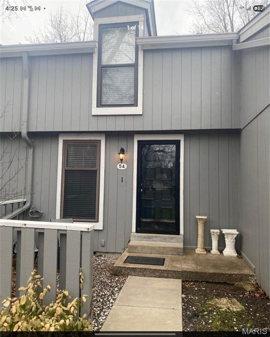 Stunning lake views await! Welcome to this charming townhouse in the heart of Lake St. Louis! This beautifully maintained 2-bedroom, 2-bath home features an open floor plan with luxury vinyl plank flooring, vaulted ceilings, and gorgeous lake views right from your back door. The kitchen flows seamlessly into the dining and living area — perfect for entertaining or relaxing while watching the sunset over the water. The lower level with brand new furnace and ac expands your living area with a finished rec room, full bath, and laundry room, providing flexibility for guests, a home office, or a cozy retreat. Enjoy all the amenities that come with the Lake St. Louis Community Association, including lake access, beach areas, clubhouse, tennis, pool, and boating privileges — bring your boat and make every day feel like a vacation! Whether you’re sipping morning coffee on your newer back deck enjoying the view, or participating in one of the over 50+ clubs LSL has to offer, there is never a shortage of activities for any taste!  LSLCA is additional $650/year fee.  This unit is currently being loved by a tenant, whose move out date is 3/15 and will be ready for possession! Owner/Agent Showings start at open house on Sunday 2/22 10-12