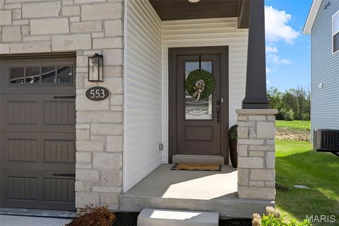 Tiny photo for 553 Wheatfield Circle, Wentzville, MO 63385 (MLS # 26021462)