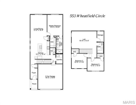 Tiny photo for 553 Wheatfield Circle, Wentzville, MO 63385 (MLS # 26021462)