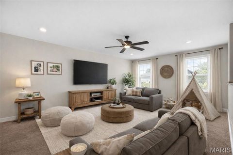 Tiny photo for 553 Wheatfield Circle, Wentzville, MO 63385 (MLS # 26021462)