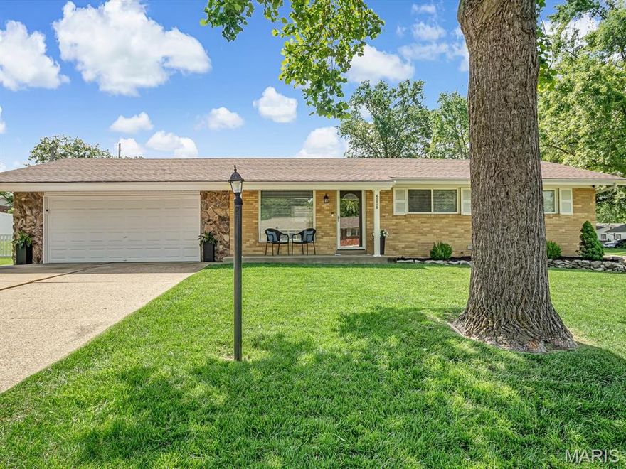 Move-in ready and beautifully updated, this brick 3 bedroom ranch combines classic charm with modern finishes throughout. Nearly every inch of the home has been refreshed, making it easy for the next owner to simply unpack and enjoy.

The kitchen stands out with 42-inch cabinetry, granite countertops, updated appliances, ceramic tile flooring, and a stylish backsplash that ties the space together perfectly. Engineered hardwood flooring flows throughout the main level, adding warmth and durability to the home’s inviting layout.

Both the main level and lower level bathrooms have been tastefully updated, while the finished lower level offers additional living space with newer carpet and lighting, perfect for a rec room, movie space, or entertaining area.

Major updates completed in 2019 include the roof, siding, fascia, soffit, windows, furnace, AC unit, plumbing stack, electrical panel and service, garage door, and opener, giving buyers peace of mind for years to come.
